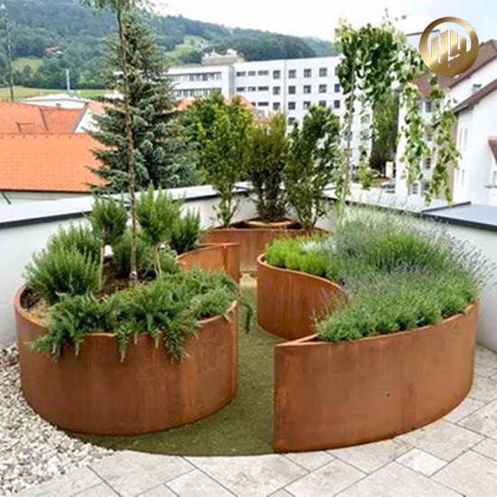 Наружные плантаторы из стали Corten/горшок для садовых растений в сельском хозяйстве